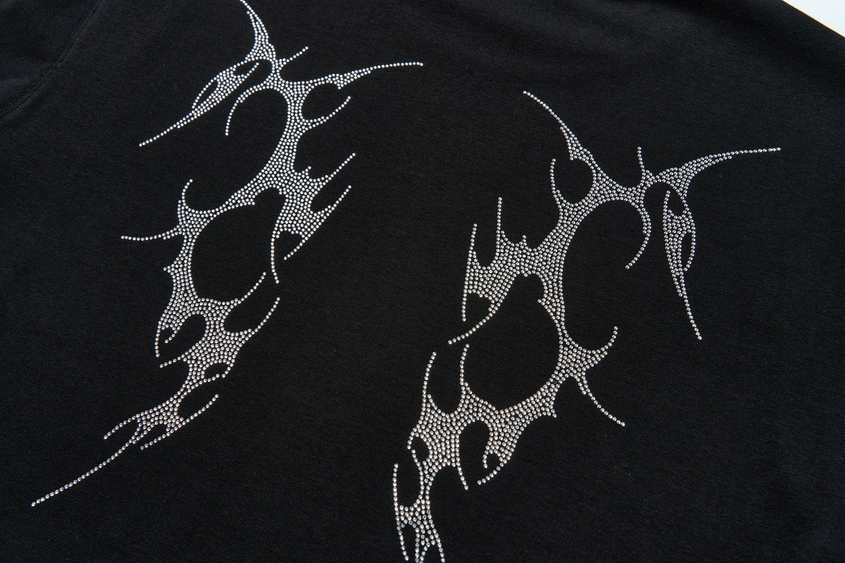 SAVAGEGROWTHWORLD Diamond Thorned Wings T-Shirt