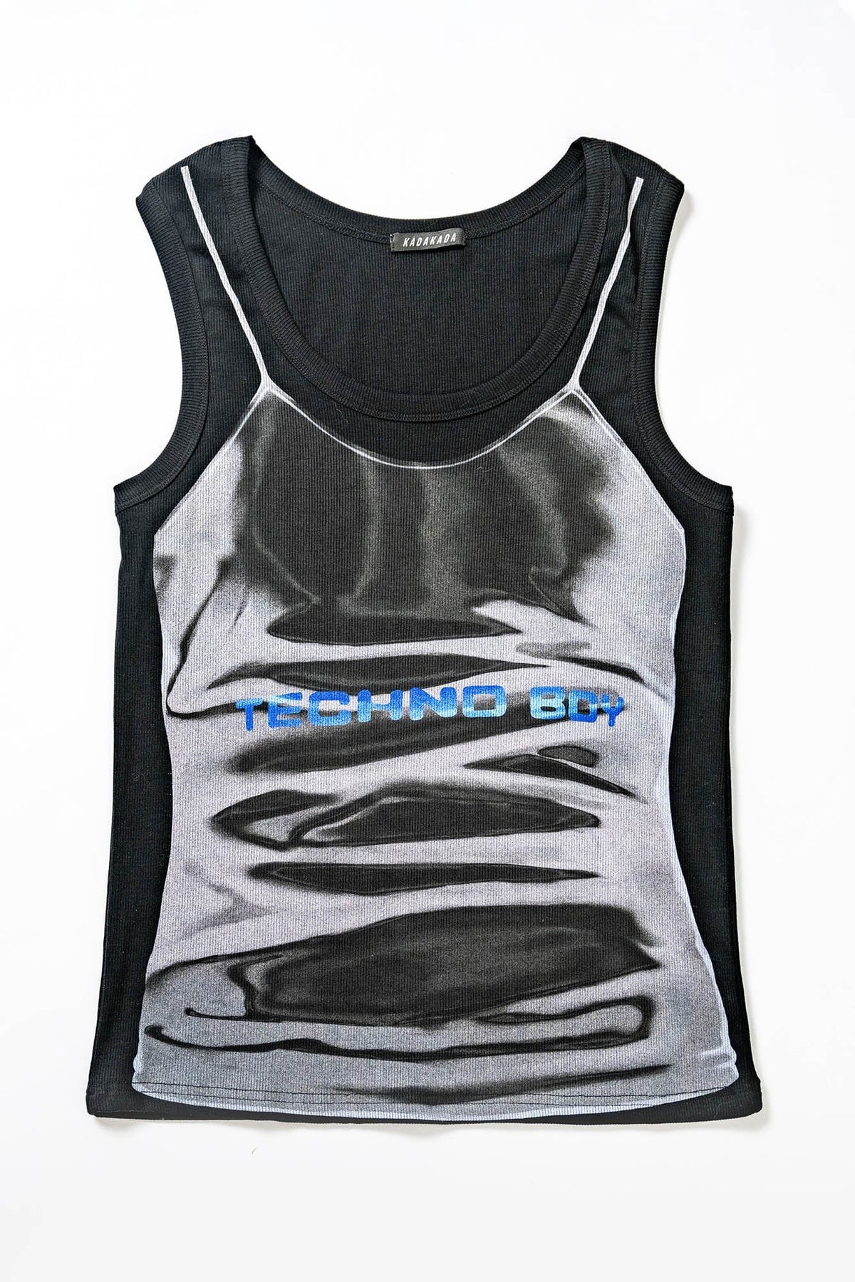 KADAKADA Technoboy Faux-Layer Tank Top