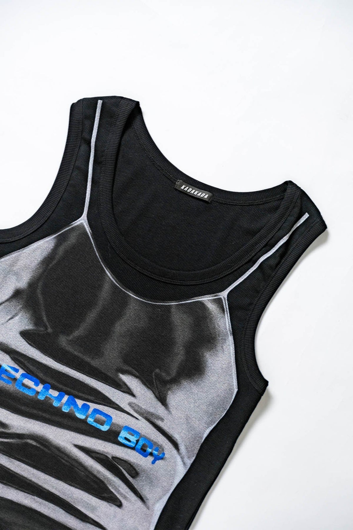 KADAKADA Technoboy Faux-Layer Tank Top