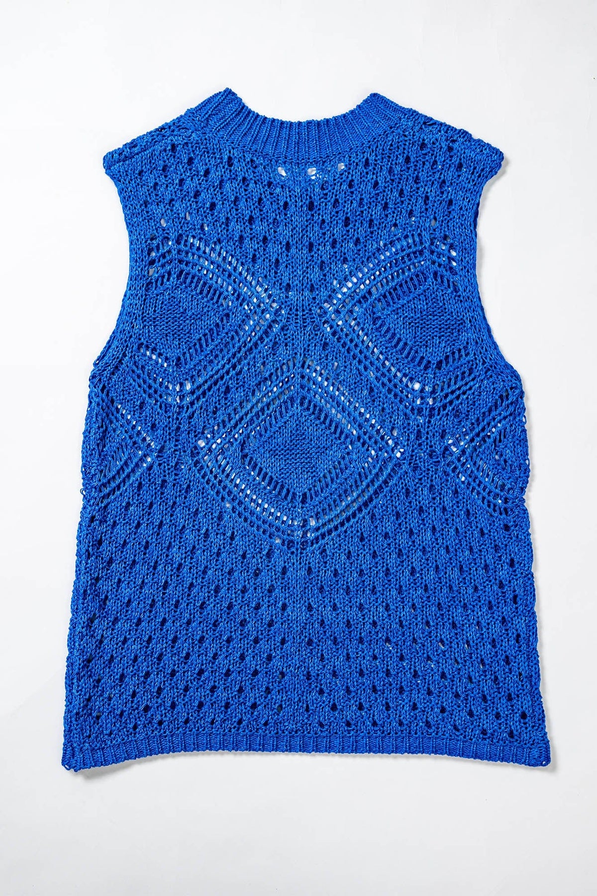KADAKADA Geometric Crochet Vest