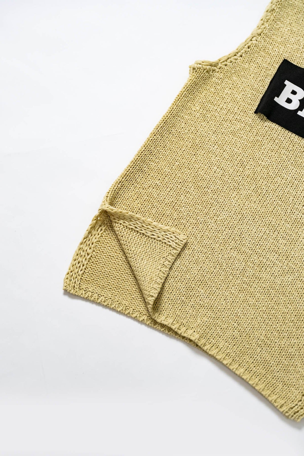 KADAKADA BPM Patchwork Knitted Vest