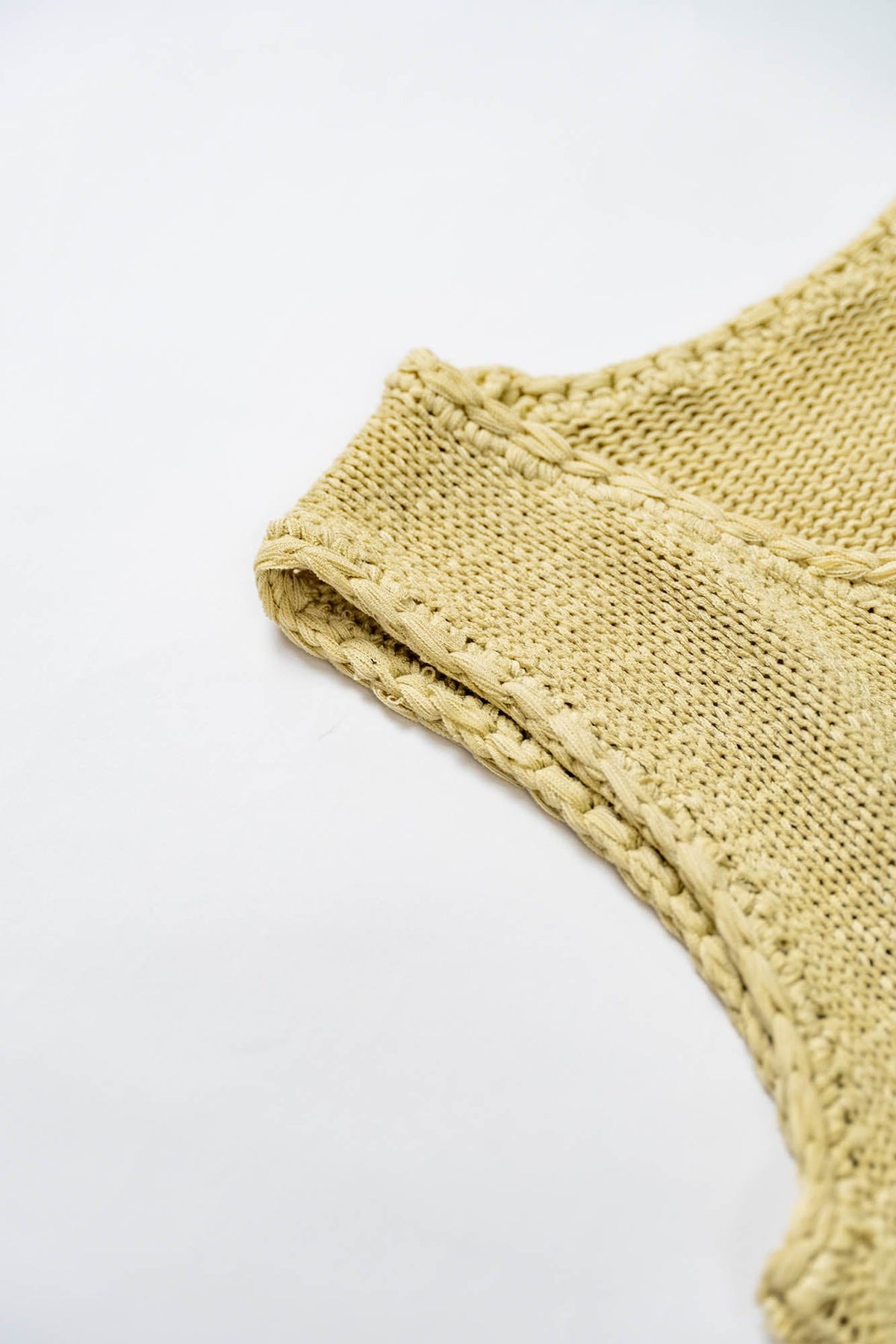 KADAKADA BPM Patchwork Knitted Vest