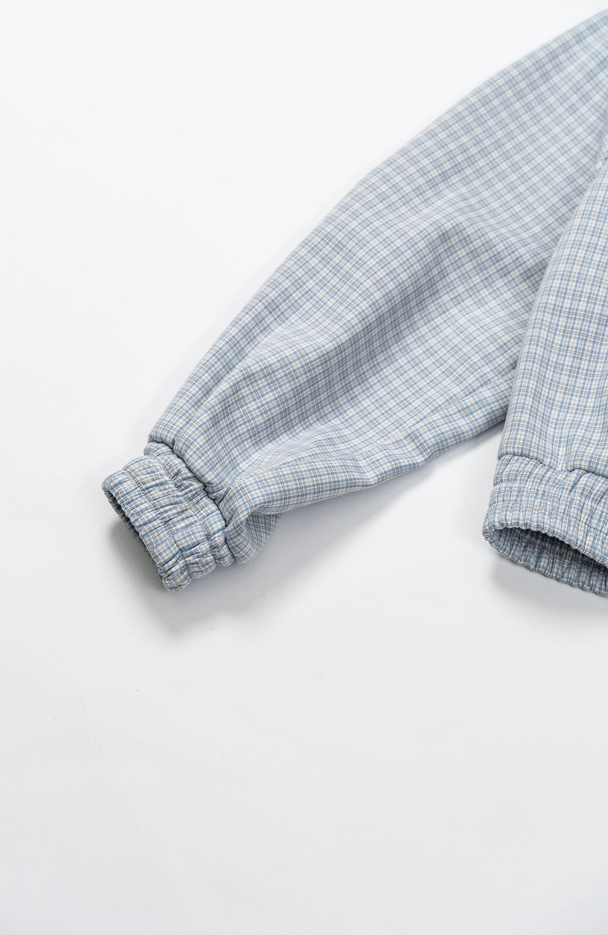KADAKADA Double-Layer Collar Reversible Plaid Jacket