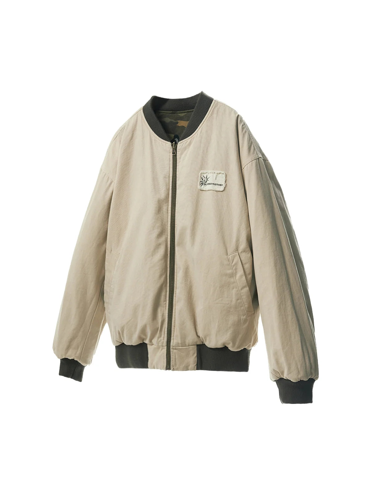 Punk Camo Reversible Cotton Coat