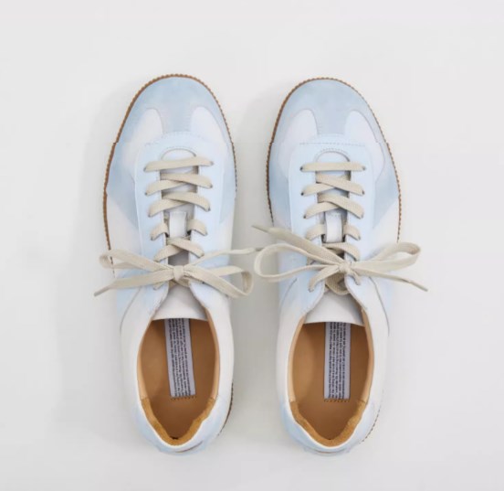 Pastel Blue German Trainers [ID:0006SH]