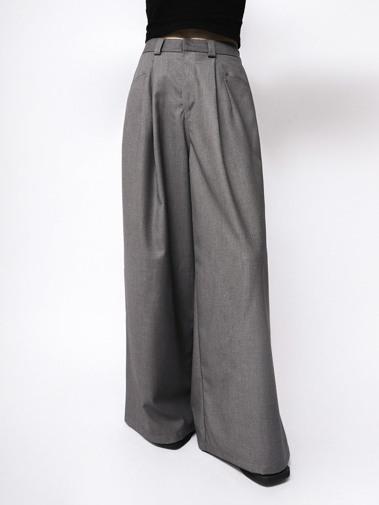 Cool-Tone Wide-Leg Relux Pants [ID:0011PA]