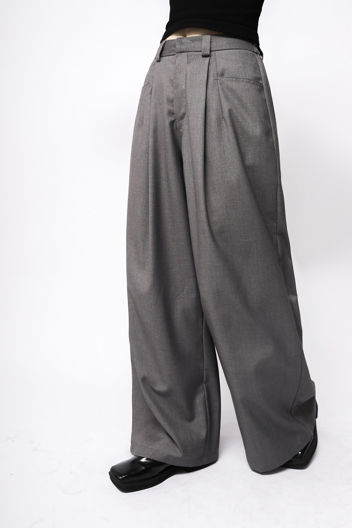 Cool-Tone Wide-Leg Relux Pants [ID:0011PA]