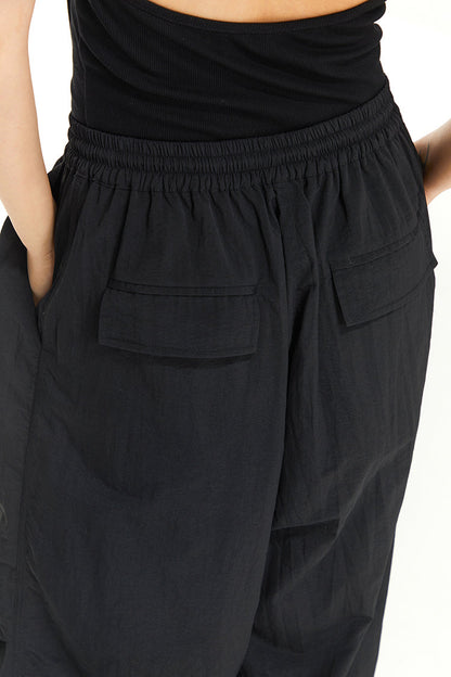 Loose Pleated Wide-Leg Floor-Length Casual Pants [ID:0026PA]