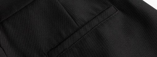 Summer New Wrinkled Flared Relaxed Trousers Tailored Design for Men [ID:0100SU]