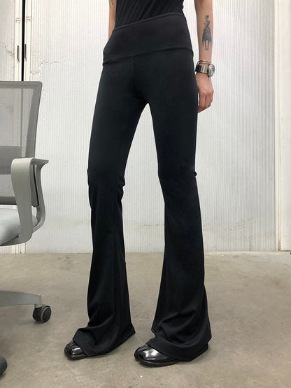 High-Stretch Sculpting Athletic Flare Pants [ID:0236PA]