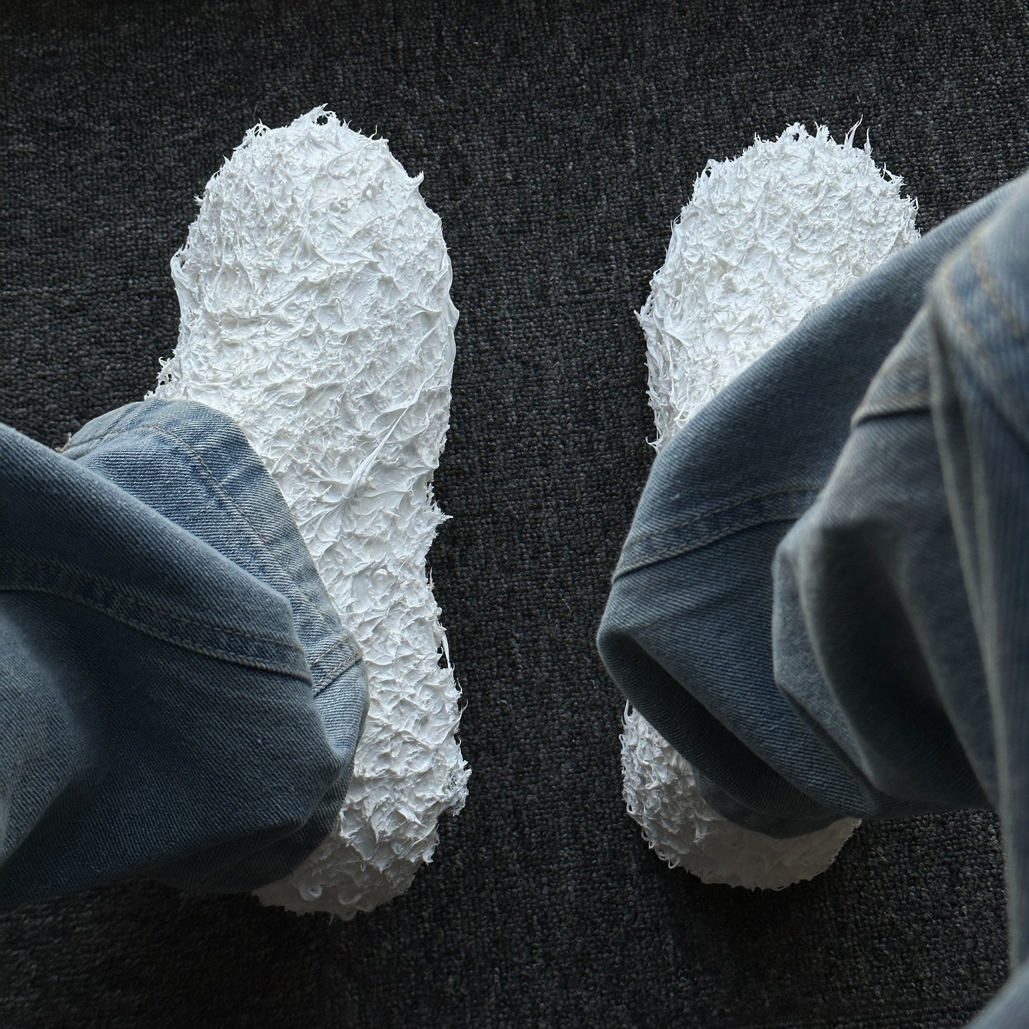 Chunky Sole Oversized Toe Rubber Dad Shoes [ID:0248SH]