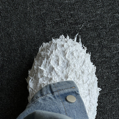 Chunky Sole Oversized Toe Rubber Dad Shoes [ID:0248SH]