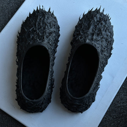 Chunky Sole Oversized Toe Rubber Dad Shoes [ID:0248SH]