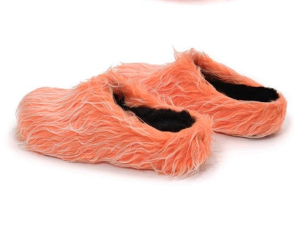 Autumn-Winter Plush Tassel Slip-On Shoes [ID:0250SH]