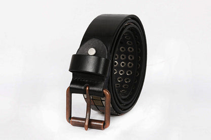 Square Retro Vintage Style Distressed Versatile Pants Belt [ID:0275BE]