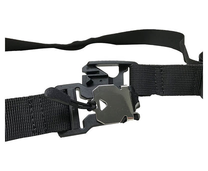 Magnetic Metal High-Precision Nylon Logo Tactical Waist Belt [ID:0282BE]