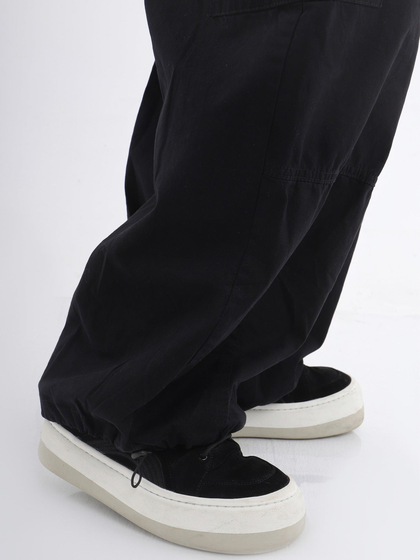 Utility Pocket Relaxed Wide-Leg Cargo Pants [ID:0296PA]