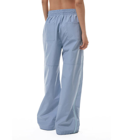 Zipper Detail Windbreaker Street Sports Long Pants [ID:0305PA]