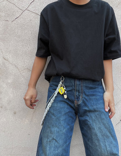 Y2K Punk and Hip-Hop Style Metal Waist Chain [ID:0343CH]