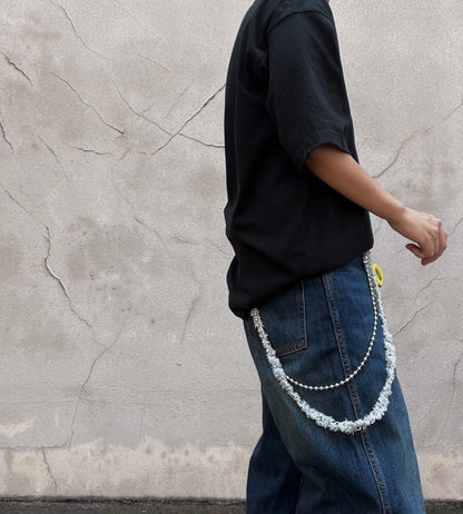 Y2K Punk and Hip-Hop Style Metal Waist Chain [ID:0343CH]