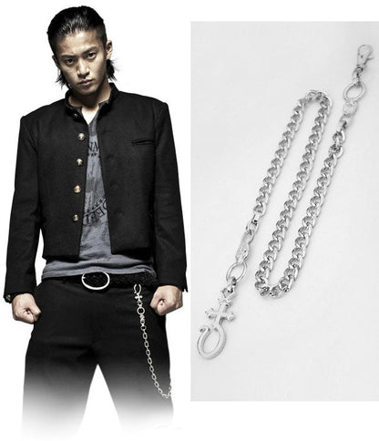 Genji Oguri Shun Style Hot-Blooded High School Waist Chain [ID:0351CH]