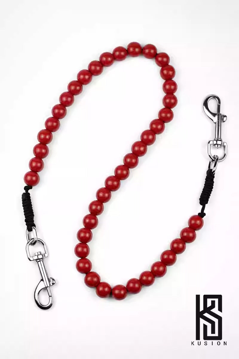 Handcrafted Solid Wood Beads Chain Necklace Chain [ID:0355CH]