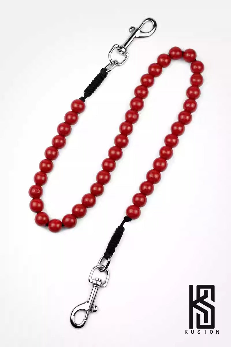 Handcrafted Solid Wood Beads Chain Necklace Chain [ID:0355CH]