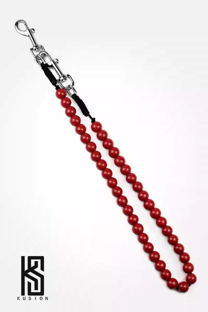 Handcrafted Solid Wood Beads Chain Necklace Chain [ID:0355CH]