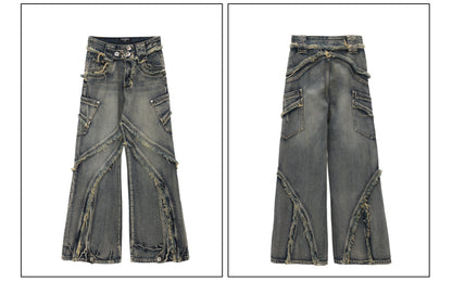 Personsoul Destructive Denim Jeans [ID:0366PA]