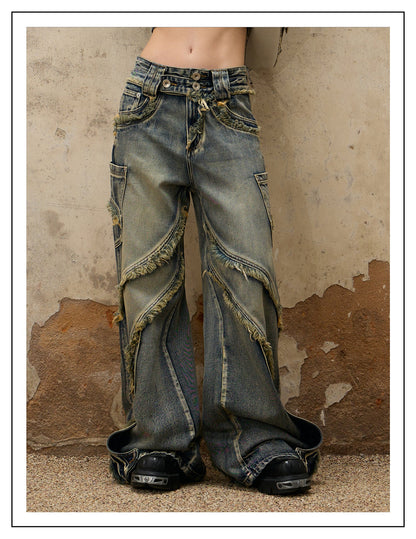 Personsoul Destructive Denim Jeans [ID:0366PA]