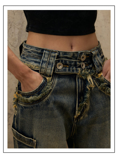 Personsoul Destructive Denim Jeans [ID:0366PA]