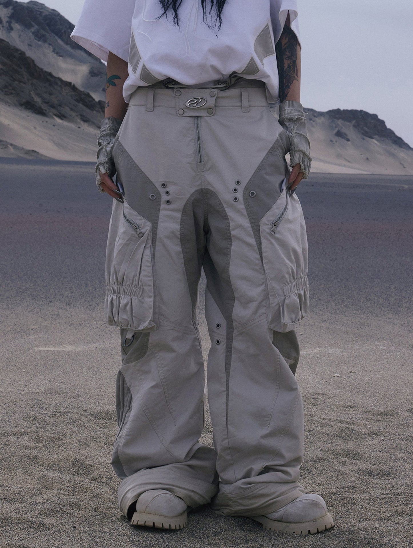 Personsoul Bootcut Cargo Pants [ID:0383PA]