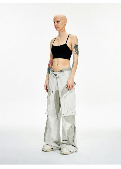 Personsoul Bootcut Cargo Pants [ID:0383PA]