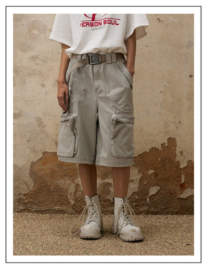 Personsoul Cargo Pocket Shorts [ID:0391PA]