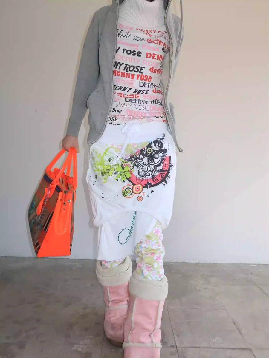 Frutiger Metro Dual-Wear Dress Layered Stacked Pants Set [ID:0446OP]