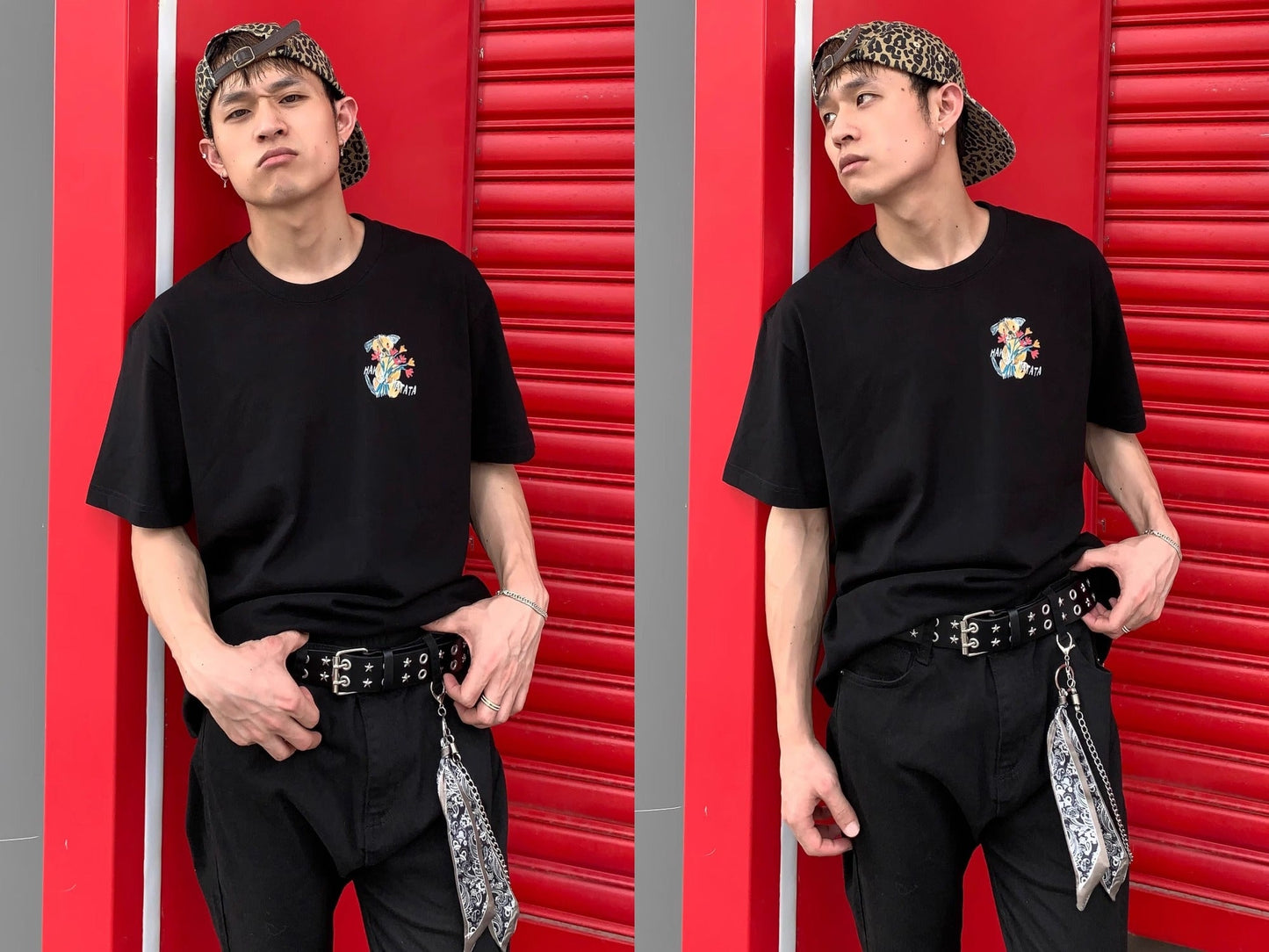 Vintage Street Punk Design Adjustable Metal Wide Belt [ID:0533BE]