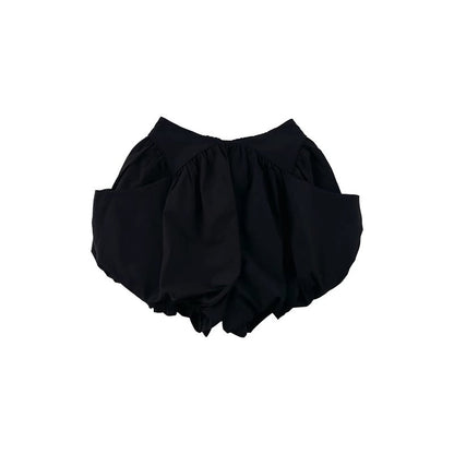 Balloon Bubble Skirt Pants High Waist Loose Shorts [ID:0546SK]