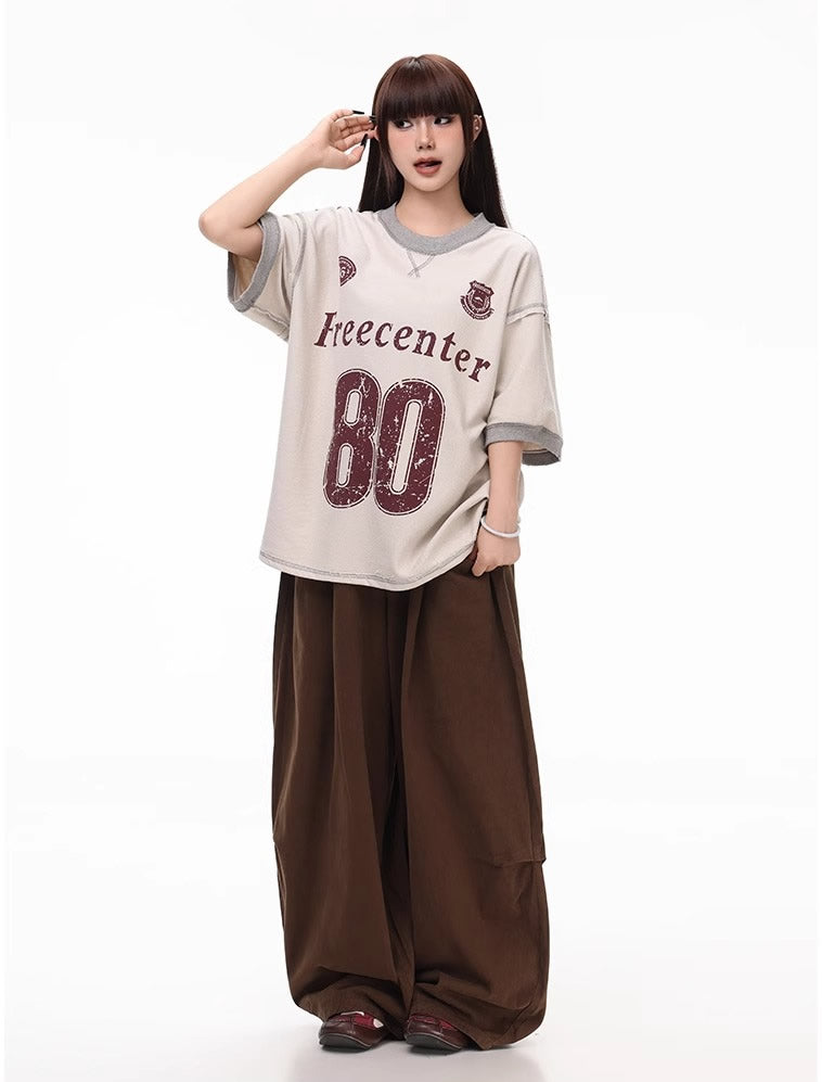 Summer Lightweight Solid Blade-Cut Wide-Leg Pants [ID:0548PA]