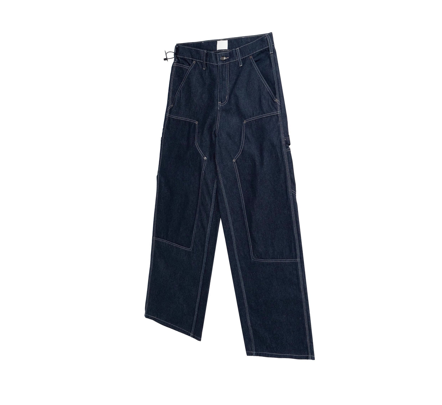 Triple Stitch Rigid Denim Double Knee Work Pants
 [ID:0558PA]