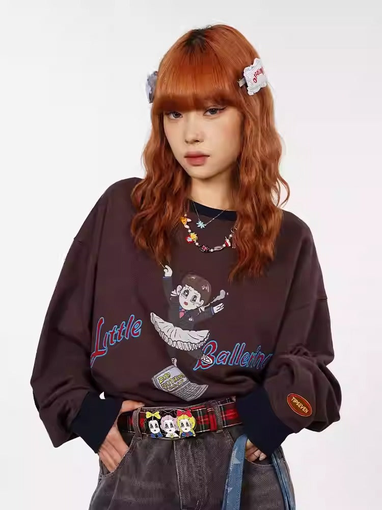 Office Lady Cartoon Plaid Classic Design Belt
 [ID:0560BE]