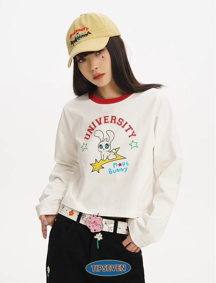 Hand Drawn Cartoon Apple Buckle Leather Belt
 [ID:0561BE]