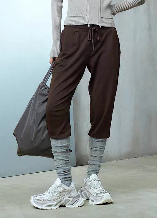 Futuristic-style chunky wide-sole sneakers  HL3285