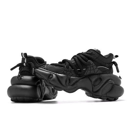 Multi different color dull color gimmick wide sneakers  HL3153