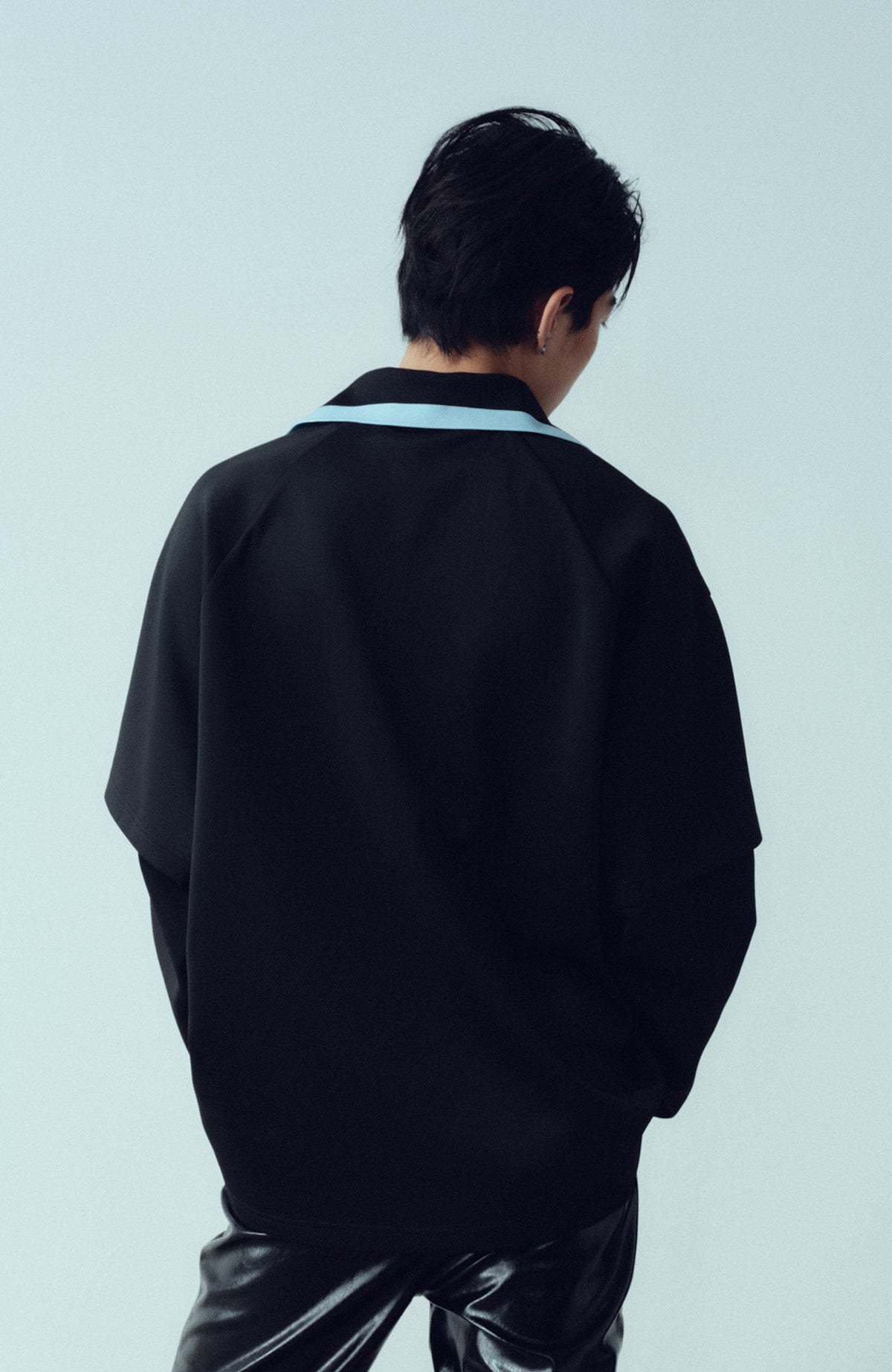 KADAKADA Diamond Graphic Layered Jersey