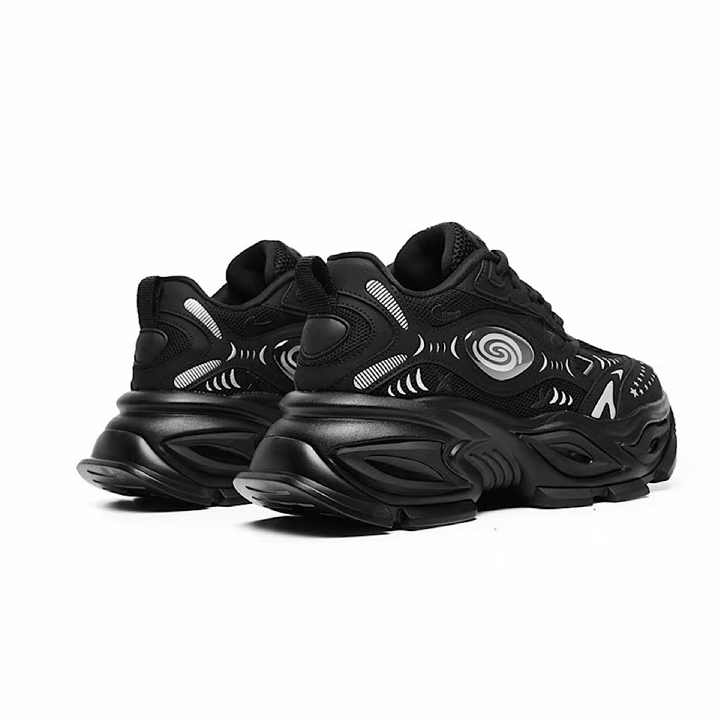 Marble Point Design Platform Casual Sneakers