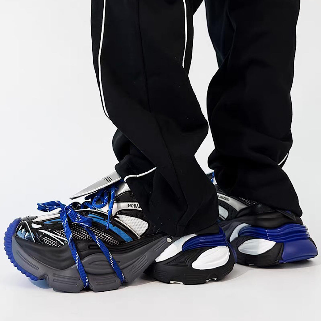 Upper sole point color design dad sneakers