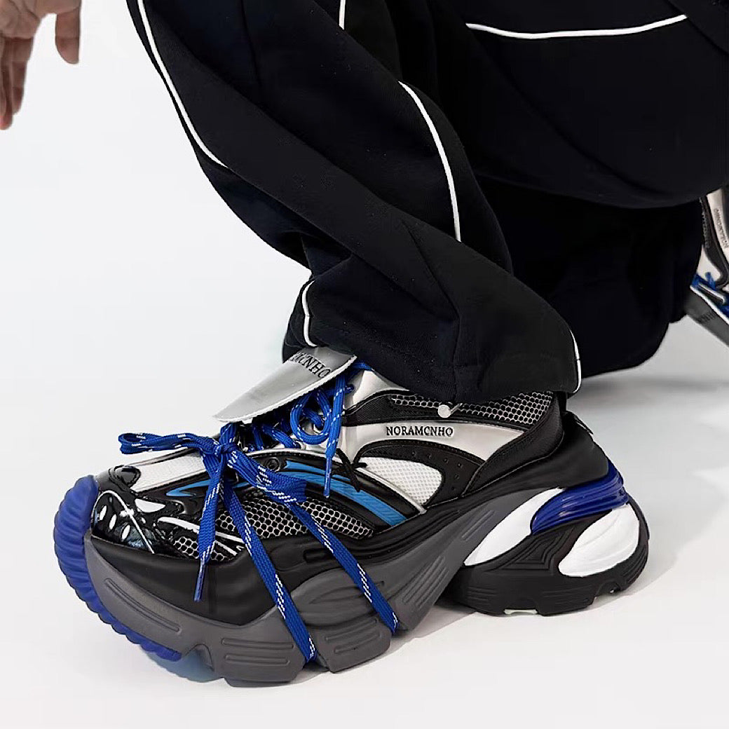 Upper sole point color design dad sneakers
