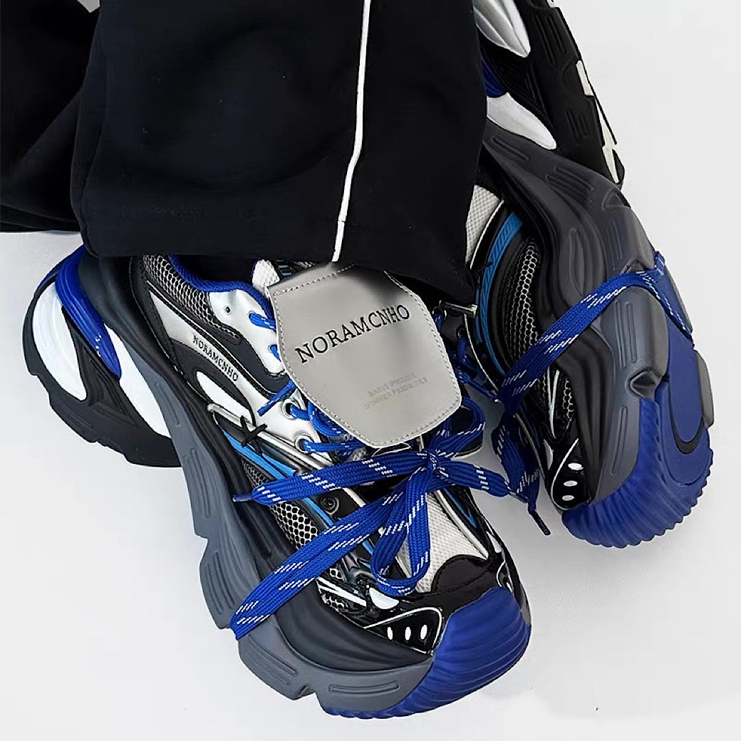 Upper sole point color design dad sneakers
