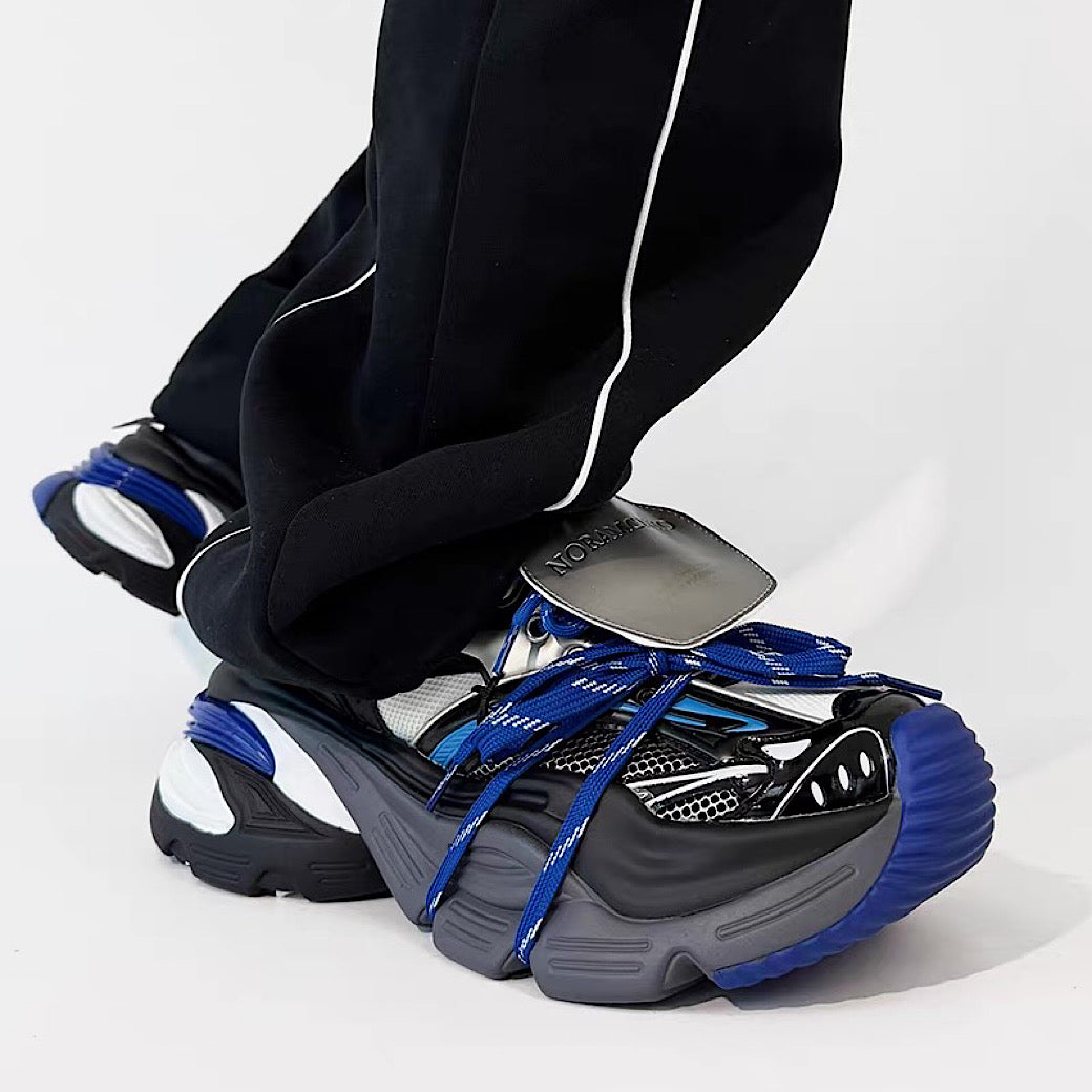 Upper sole point color design dad sneakers