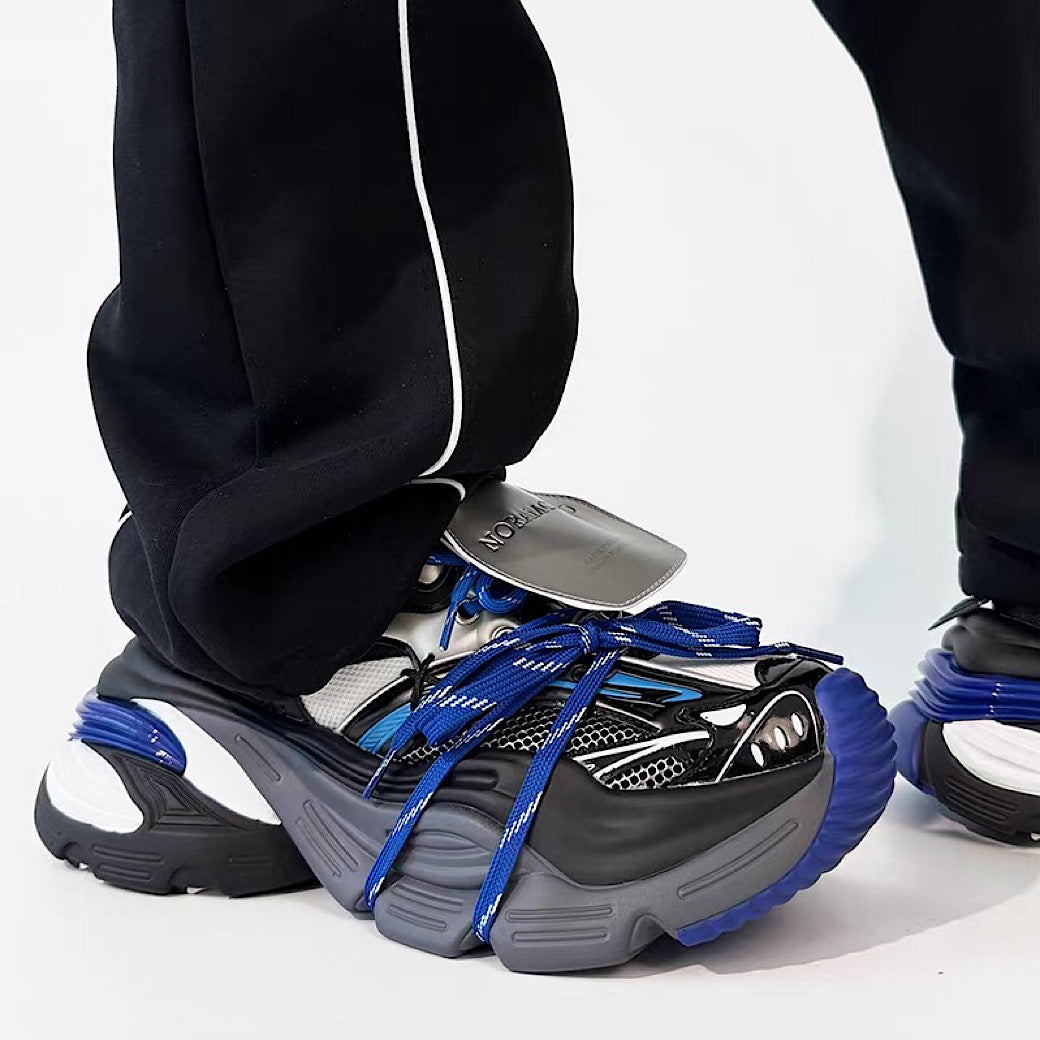 Upper sole point color design dad sneakers